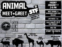 STF BMX Shop Event Flyer, Animal Team Jam
