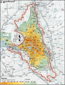 California Delta Elevation Zones