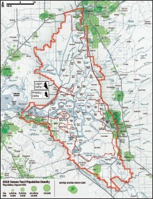 California Delta Population Density