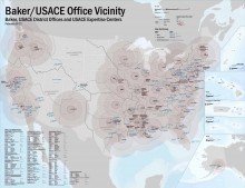 Baker USACE Office Vicinity