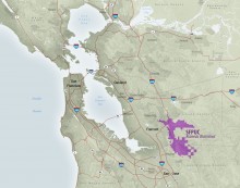 SFPUC Alameda Watershed Locator